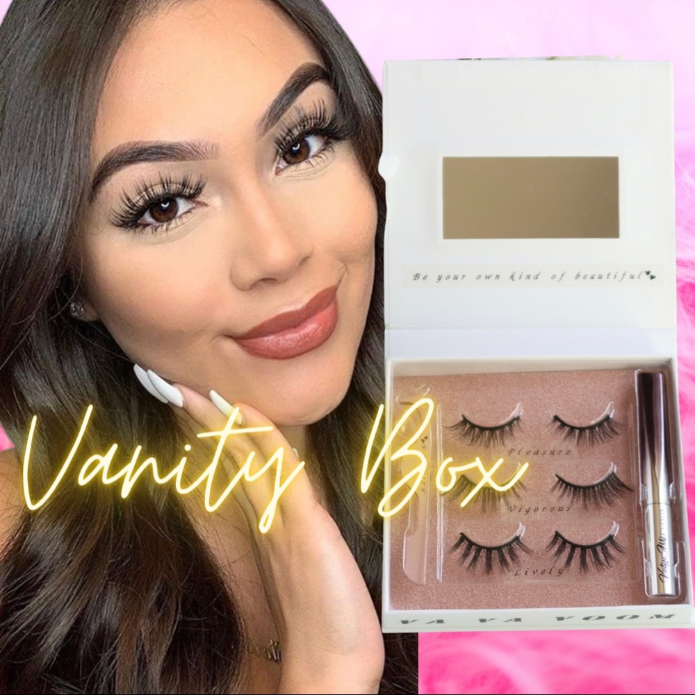 VANITY BOX - Luxury Vegan Magnetic Lashes Kit